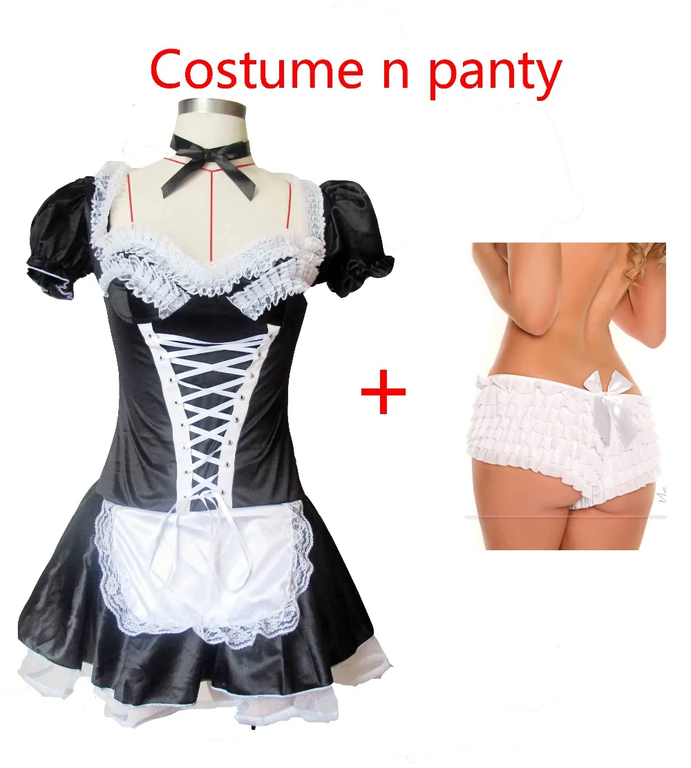 UTMEON, сексуальный женский костюм, Французская горничная, косплей, костюм размера плюс, костюм на Хэллоуин для женщин, Экзотический Костюм слуги, косплей костюм