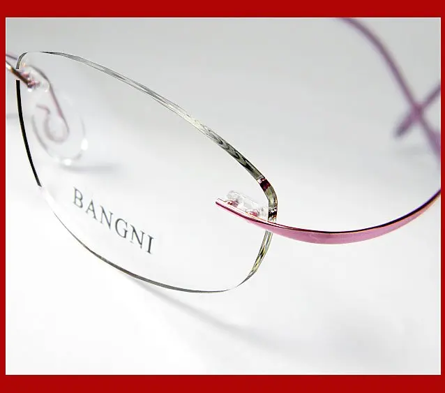 HOLIDAY SALE WOMENS LADIES RIMLESS 100% BETA TITANIUM OPTICAL