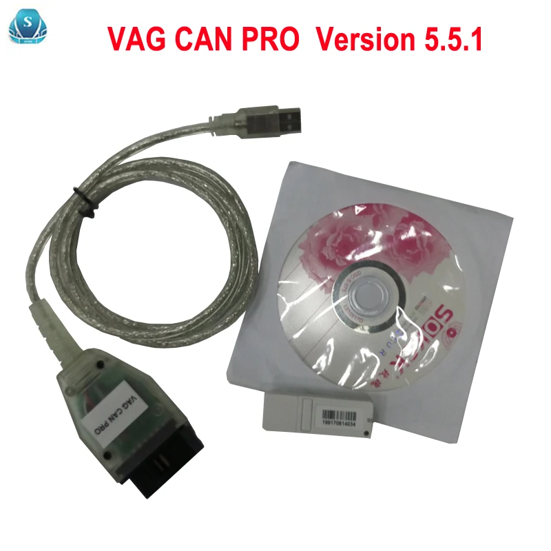 VAG CAN PRO BUS + UDS K line S.W версия 5.5.1 VCP сканер лучше чем ODIS|can vag|vag canvcds can |