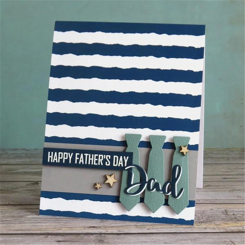 

GJCrafts Tie Beard Gentleman Stamps and Dies Metal Cutting Dies for Scrapbooking Stencil Crafts Dies Cuts Card Making 2019 New