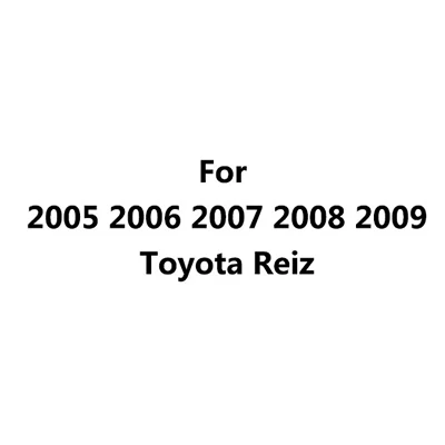2 шт. подходит для Toyota Reiz Crown Camry 2006- год 2008 2009 2010 2012 2013 передняя крышка гидравлическая стойка брекет крышка - Название цвета: 2005 2009 Reiz
