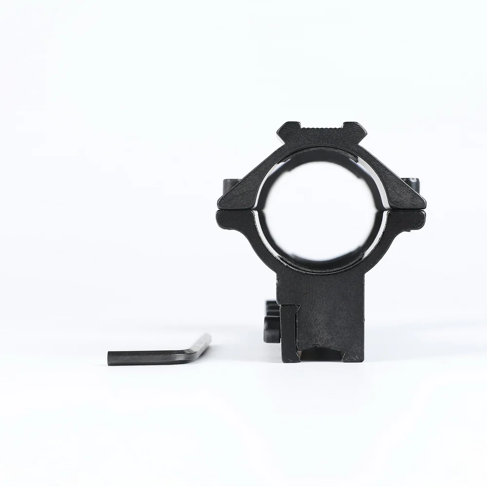 10 سنتيمتر رفيعة 11 ملليمتر تتوافق. 22 أيرغون 30 ملليمتر تتوافق خواتم مع توقف دبوس 20 ملليمتر السكك الحديدية للصيد التكتيكي بندقية نطاق جبل