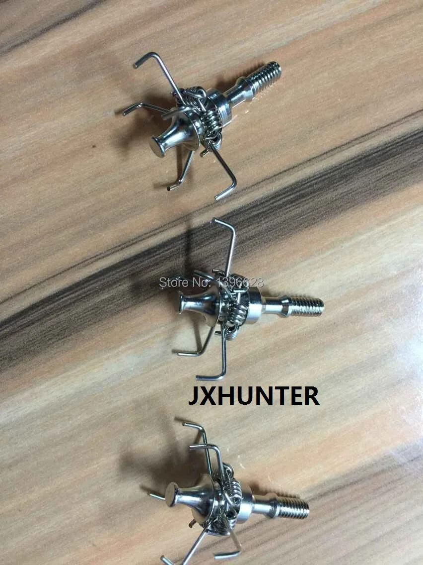 12PK 100 grain judo arrow heads broadheads for crossbow hunting