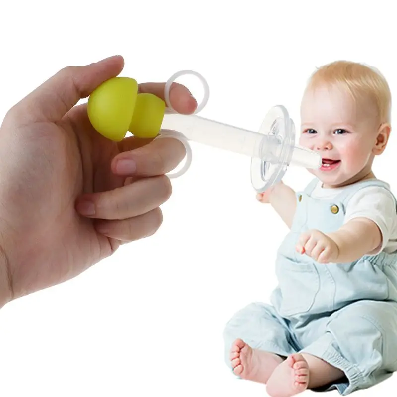 

Baby Medicine Feeder Silicone Syringe Device Dispenser Medical Dropper Infants