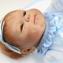 40 см мягкие силиконовые возрождается кукла младенцев Куклы Обувь для девочек Brinquedos играть дома детские Reborn vinily принцесса кукла Игрушечные лошадки подарок на день рождения