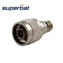 Superbat 5 шт. N-TNC адаптер N штекер для TNC Женский Джек Прямой RF коаксиальный разъем