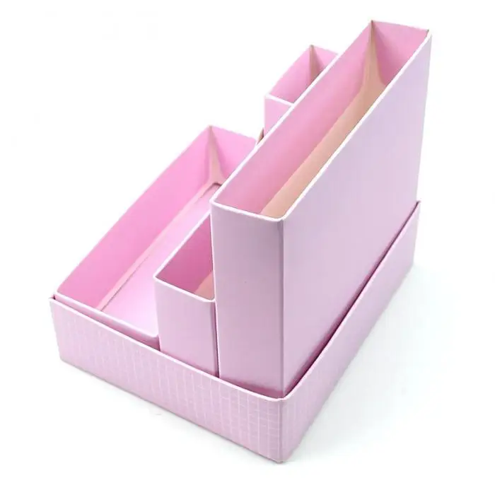 DIY бумажная доска коробки для хранения Новая мода стол Декор Канцтовары корейский стиль макияж Косметические органайзеры 9 DC156
