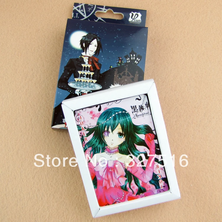 54 шт./компл. Аниме Kuroshitsuji игры карточные игрушки Бесплатная доставка|card toy|free toystoy