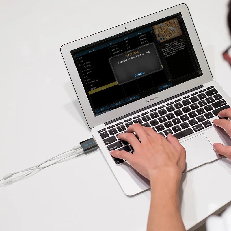 Звуковая карта Vention Mini USB аудиокарта на 3 5 мм внешняя звуковая с микрофоном