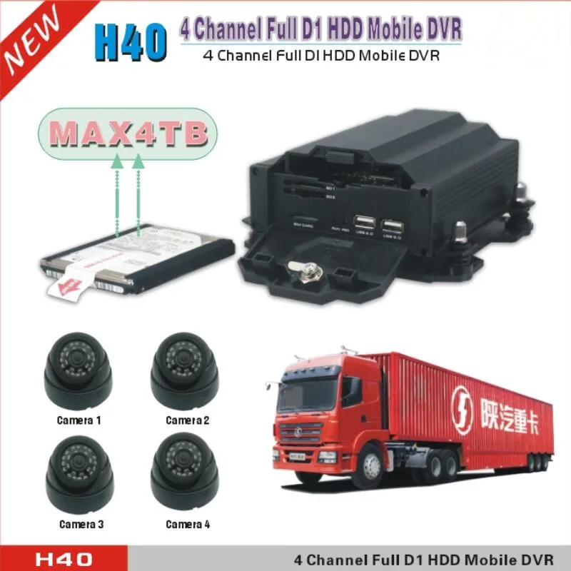 

WIIF GPS Function Car DVR CH H.264 Cloud Tech Mobile Vehicle DVR forklift CCTV Security MDVR Support max 4TB HDD Dual SD Cards