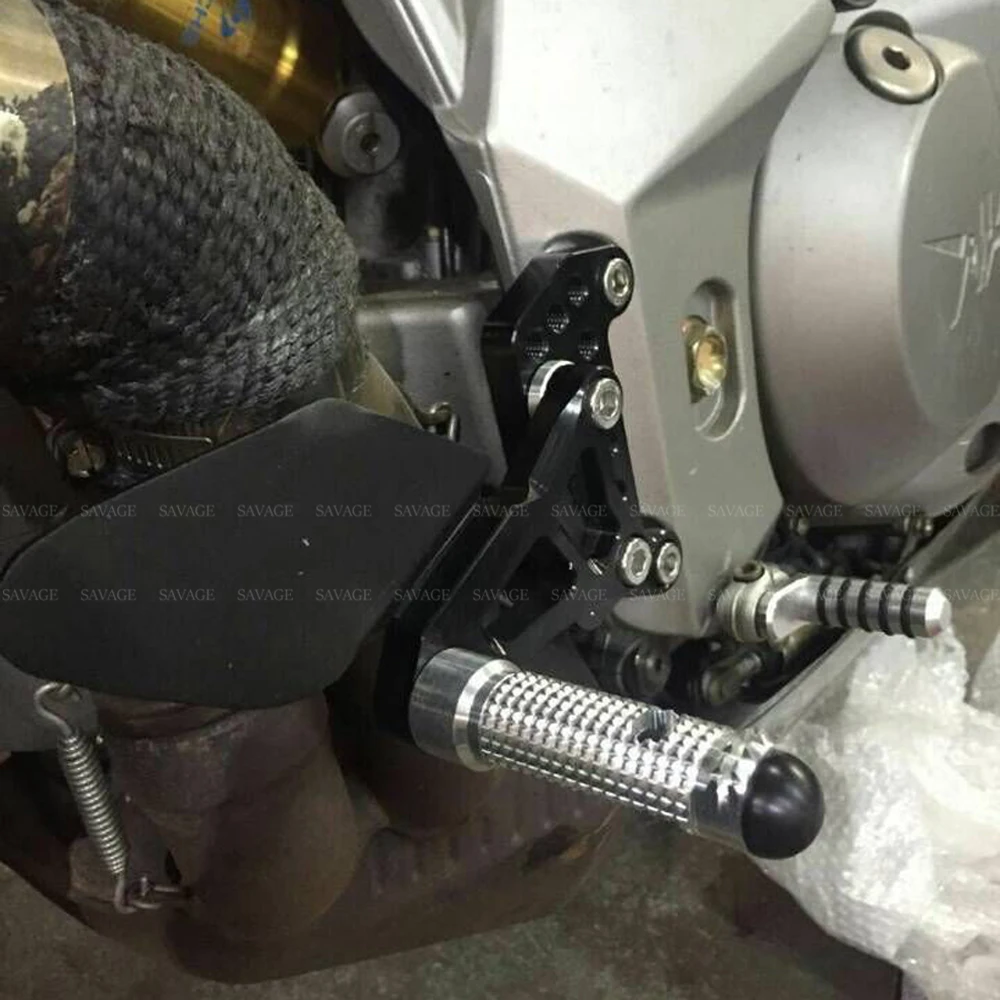 Спереди подставка для ног Foot Peg наборы подножек Для MV Agusta F4 312/750/1000/R F4R адаптер сформулированы Управление комплект Аксессуары для мотоциклов ЧПУ