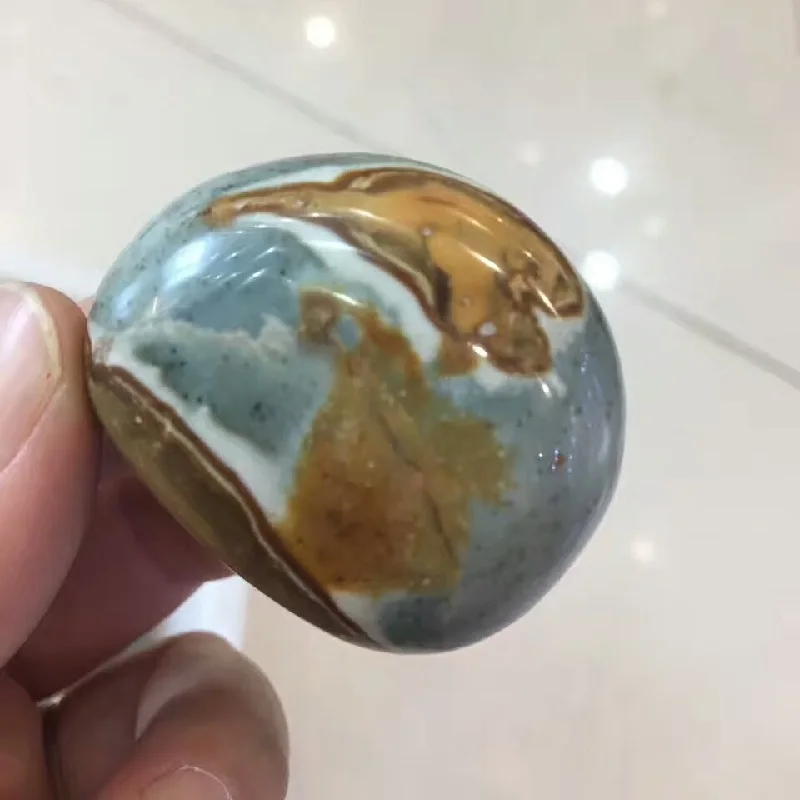 100 150g Wholesale natural Madagascar Marine stone Ocean Jasper