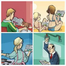 Book Mark 5Pcs Multifunction Thumb Book Page Holder Book Marker Bookmark Finger Holder Markers Plastic Reading Helper Book Mark