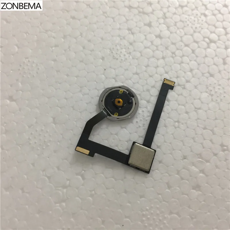 ZONBEMA Главная Кнопка с гибким кабелем лента в сборе + резина для iPad Air 2 Air2 6 A1567 A1566