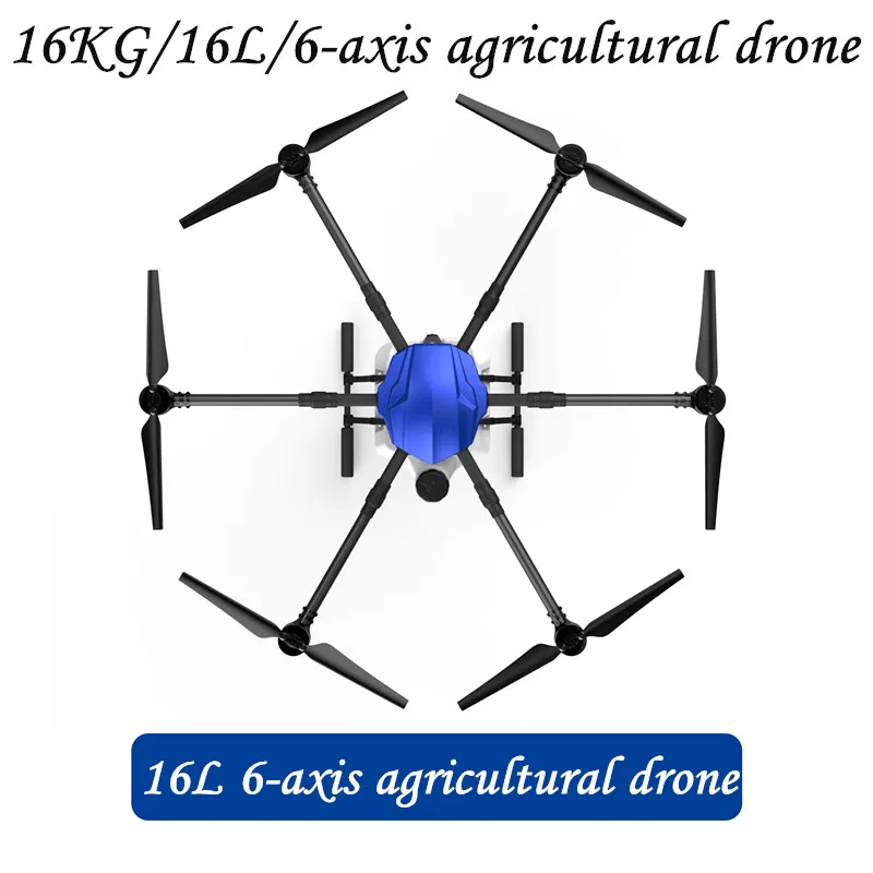 EFT E616 16L водонепроницаемый сельскохозяйственный опрыскивающий Дрон летная платформа 1630 мм Колесная база 16 кг опрыскиватель системы складной UAV 8118 мотор