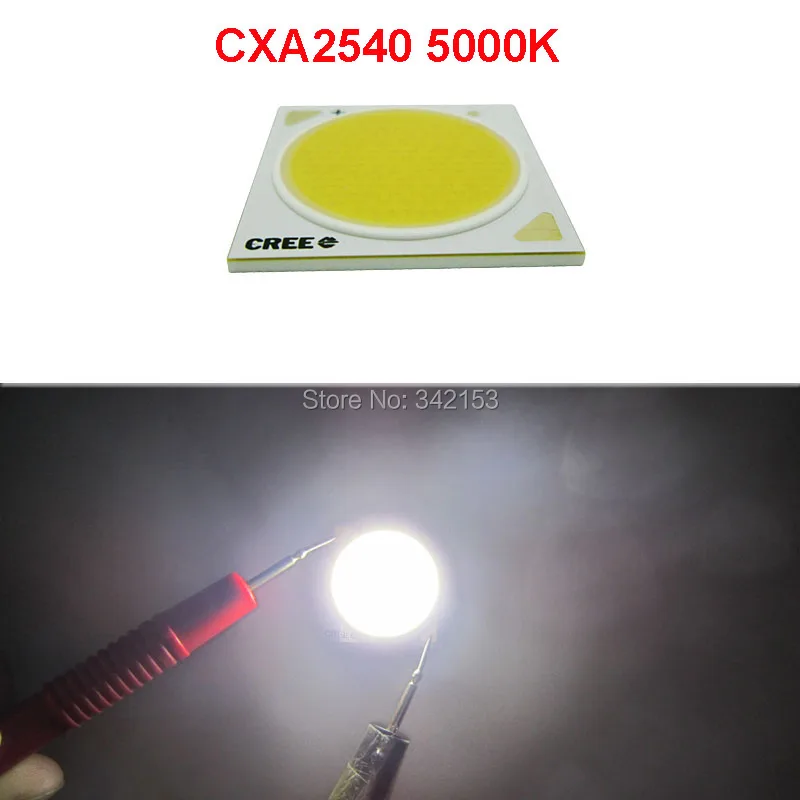 Cree CXA2540 CXA 2540 COB светодиодный излучатель лампы 5000K 4000K 3500K 3000K 36 V-42 V 2100MA 80CRI высокой интенсивности светодиодные бусины