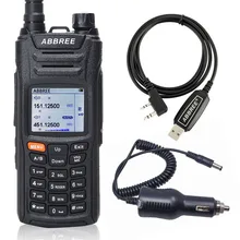 Abbree AR-F6 рация 6 полос двойной дисплей двойной режим ожидания 999CH Многофункциональный VOX DTMF SOS lcd цветной дисплей Ham CB радио Abbree AR-F6 рация 6 полос двойной дисплей двойной режим ожидания 999CH Многофункциональный VOX DTMF SOS lcd цветной дисплей Ham CB радио