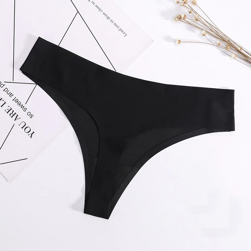 Sexy Women G String Thongs Low Waist Tangas Bragas Briefs Sexy Panties Ladies Seamless Lingerie Female Underwear Thong Tanga