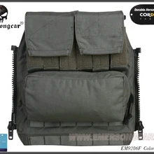 Emerson задняя упаковка на молнии панель для AVS JPC2.0 CPC тактический жилет аксессуар пакет зеленый EM9286F