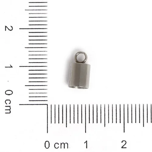 3-10 мм 10 шт. застежки из нержавеющей стали крючки шнуры концевые колпачки шнур для изготовления ювелирных изделий браслет ожерелье DIY ювелирных изделий