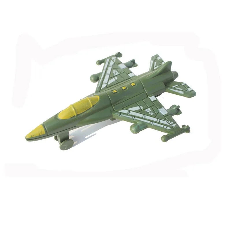 Модель самолета истребитель Jet Pulley игрушечный набор блоков 2 шт./компл. детские