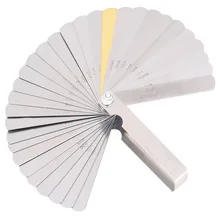 Jauge de remplissage à 32 lames, épaisseur 0.04-0.88mm, jauge d'épaisseur à Film, jauge d'épaisseur métrique, outil de disposition de mesure de haute précision