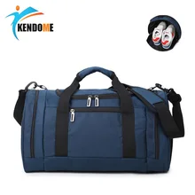 K& D Высококачественная спортивная сумка для спортзала фитнес с обувью хранение водонепроницаемые нейлоновые Наплечные сумки Открытый тренировочный баскетбольный мяч сумка