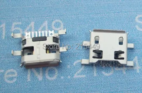100pcs/lot Micro 7pin usb connector 0.72 use for repair mobile tablet | Обустройство дома