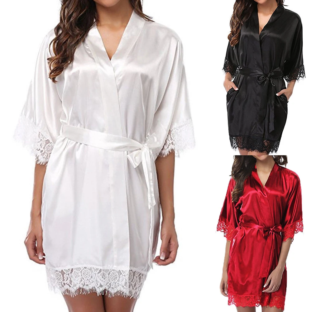 Осенние сексуальные домашние платья для женщин, новая мода размера плюс, ночные рубашки, ночная рубашка для женщин, кружевное ночное белье, шелковое Ночное платье