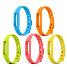 ФОТО Xiaomi Mi band Smart Wristband Silicone Replace Belt Strap Mi Band Bracelet  MI Smart Wristband S1 1S 1A S 1 Wearable Wrist