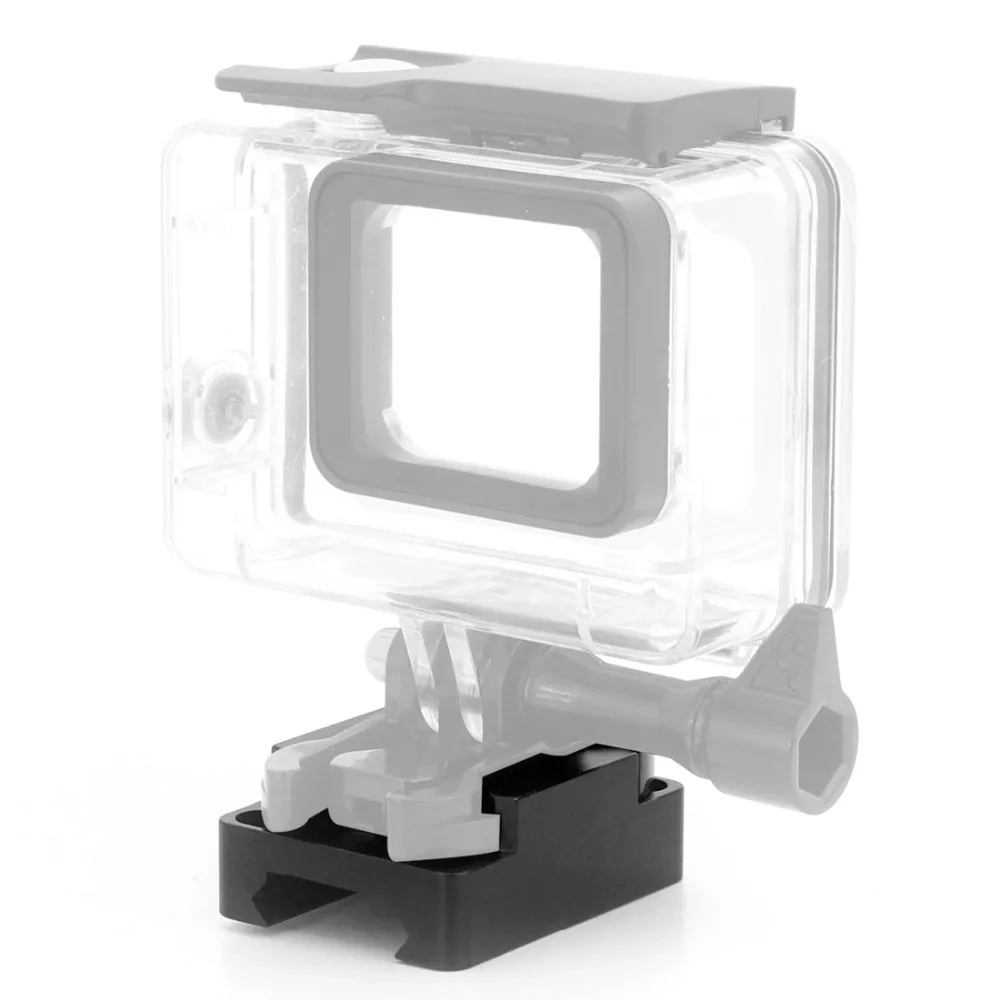 

CNC Aluminum 20mm Side Rail with fix Mount Super Mini Rail Mount for Gopro Xiaoyi Gitup Action Camera Accessories F06668-B