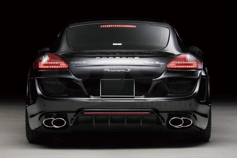 2010-2013 Porsche Panamera Wald  Sports Line Black Bison Edition Style Trunk Spoiler FRP (10) - 