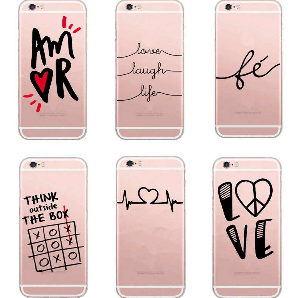 Nique Bahasa Portuges Kata Kata Cinta Amor Clear Soft Silicon TPU