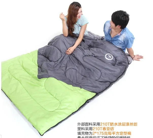 two person sleeping bag, water camping bag outdoor for -+20 degree _ - AliExpress Mobile