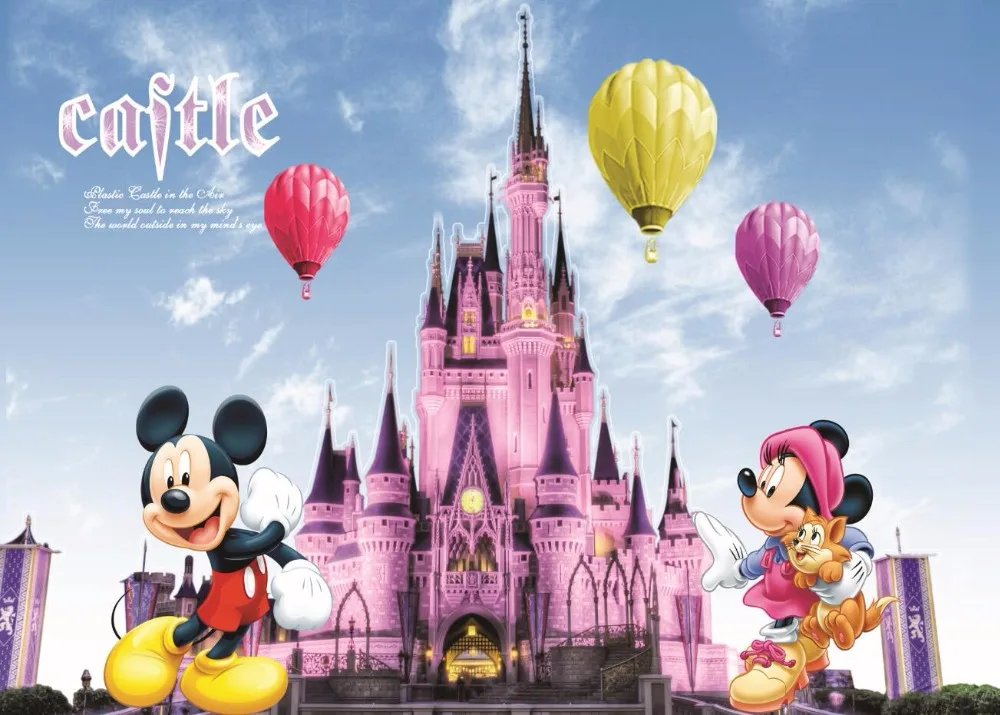 SHANNY Vinyl Digital Printed Photography Backdrops Prop Cartoon Happy