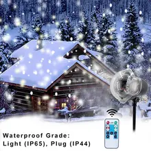 Christmas Led Stage Lamp Waterproof Projector Snowflakes Indoor Lighting Decoration Outdoor Party Snow Scene Garden Light Christmas Led Stage Lamp Waterproof Projector Snowflakes Indoor Lighting Decoration Outdoor Party Snow Scene Garden Light