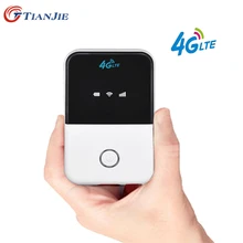 TIANJIE 150 Мбит/с 3G/4G LTE wifi роутер CAT4 карманный мобильный широкополосный точка доступа беспроводной wifi роутер модем с слотом для sim-карты