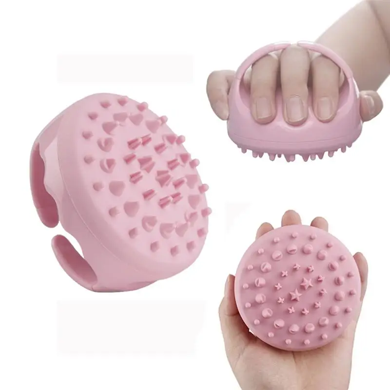 1pc Cellulite Massager Strong Easy to Grip Silicone Massage Scrub Brush