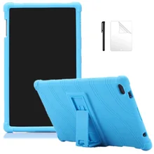 Ультратонкий Мягкий силиконовый чехол для lenovo TAB 4, 8, 8,0 дюймов, задняя крышка для lenovo TAB 4, 8, TB-8504F, TB-8504N, чехол для планшета+ пленка+ ручка