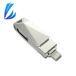 LL trader 64 ГБ флеш-накопитель USB 128 ГБ флеш-память OTG usb-накопитель 16 Гб cle USB накопитель для iOS iPhone iPad Android ПК