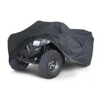 Черный Универсальный M/XL 190 т Водонепроницаемый Quad ATV Обложка автомобиль, скутер мотоцикл крышка