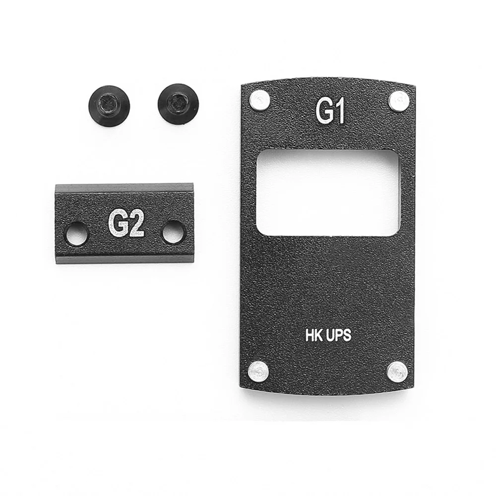 tactical airsoft M4 gun AR 15  accessories Mount Adapter Plate Reflex Red Dot Sight Mount for Glock fit 20mm picatinny hunting (12)