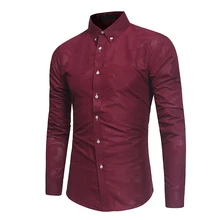 Размер men Мужская рубашка новые мужские рубашки модные повседневные рубашки для мальчиков, популярные рубашки с длинными рукавами с камуфляжным принтом