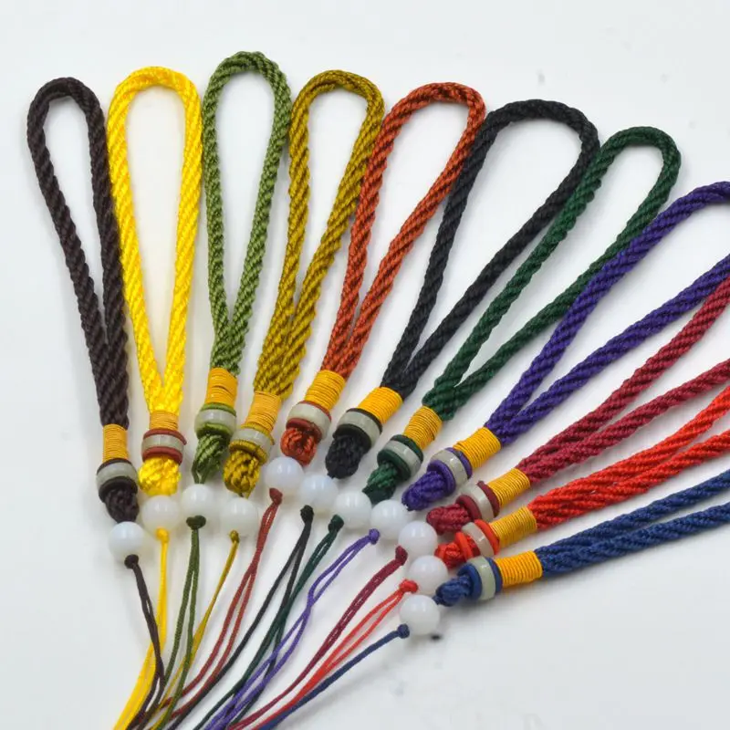 

1Pcs Nylon Thread Braided Cords Lanyard Decoracion Cord DIY Car Hanging Beading Jewelry Accessories Handmade DIY Crafts
