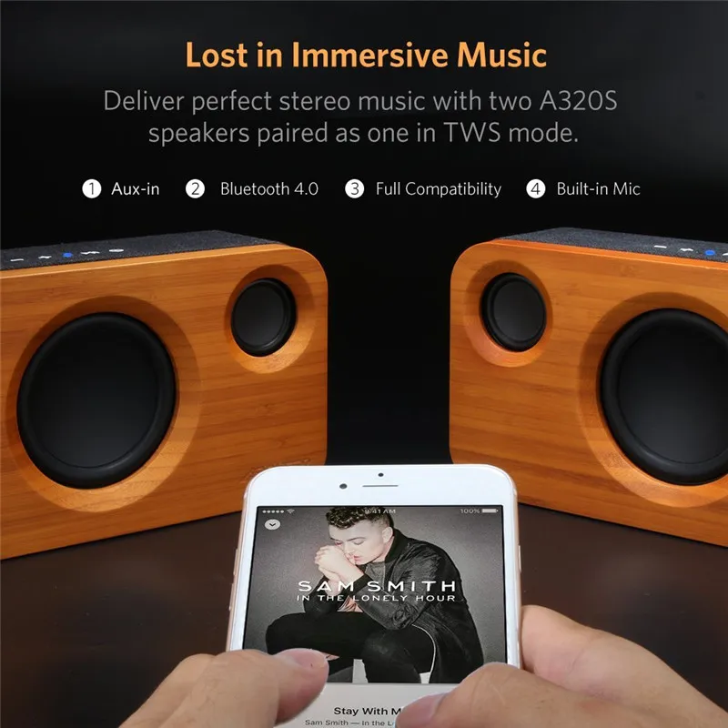 archeer a320s bluetooth speakers