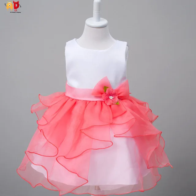 AD Bayi Perempuan Pesta Ulang Tahun Festival Dresses Gaun 