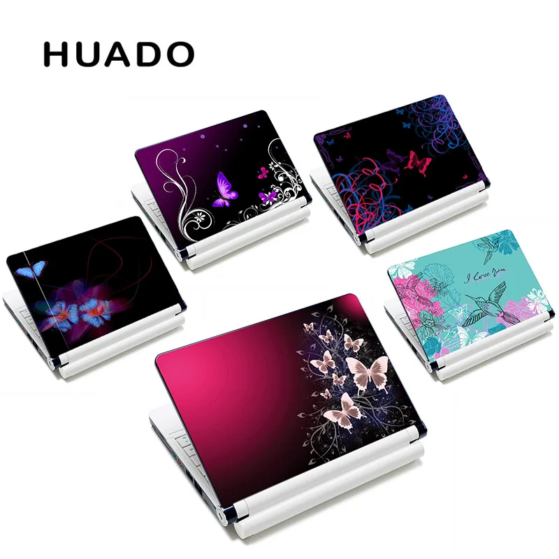 Butterfly Laptop skin notebook computer skins case for 10 12 13 15 15.6 inch for Mac pro / acer