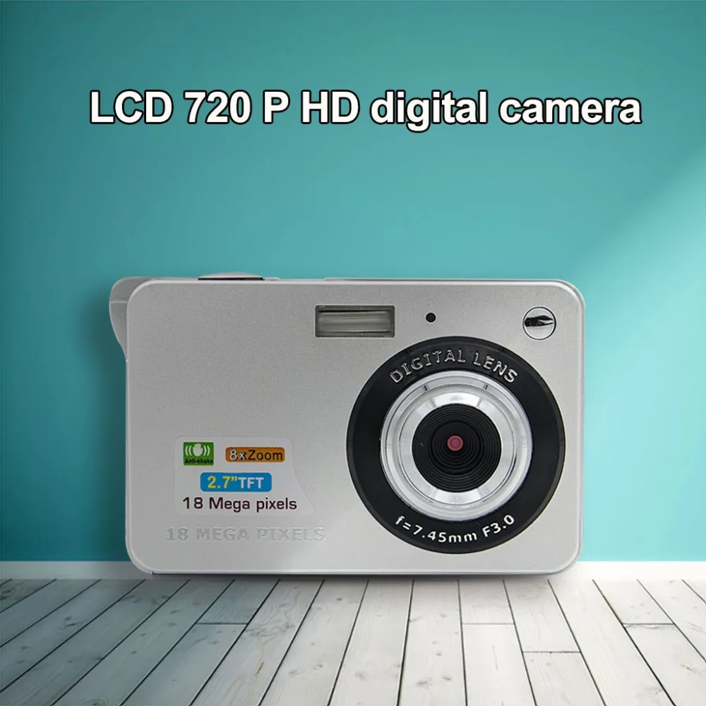 Горячая 18 мега пикселей 3.0MP CMOS сенсор 2,7 дюймов TFT ЖК-экран HD 720 P Цифровая камера для HIPERDEAL Прямая поставка jh0425
