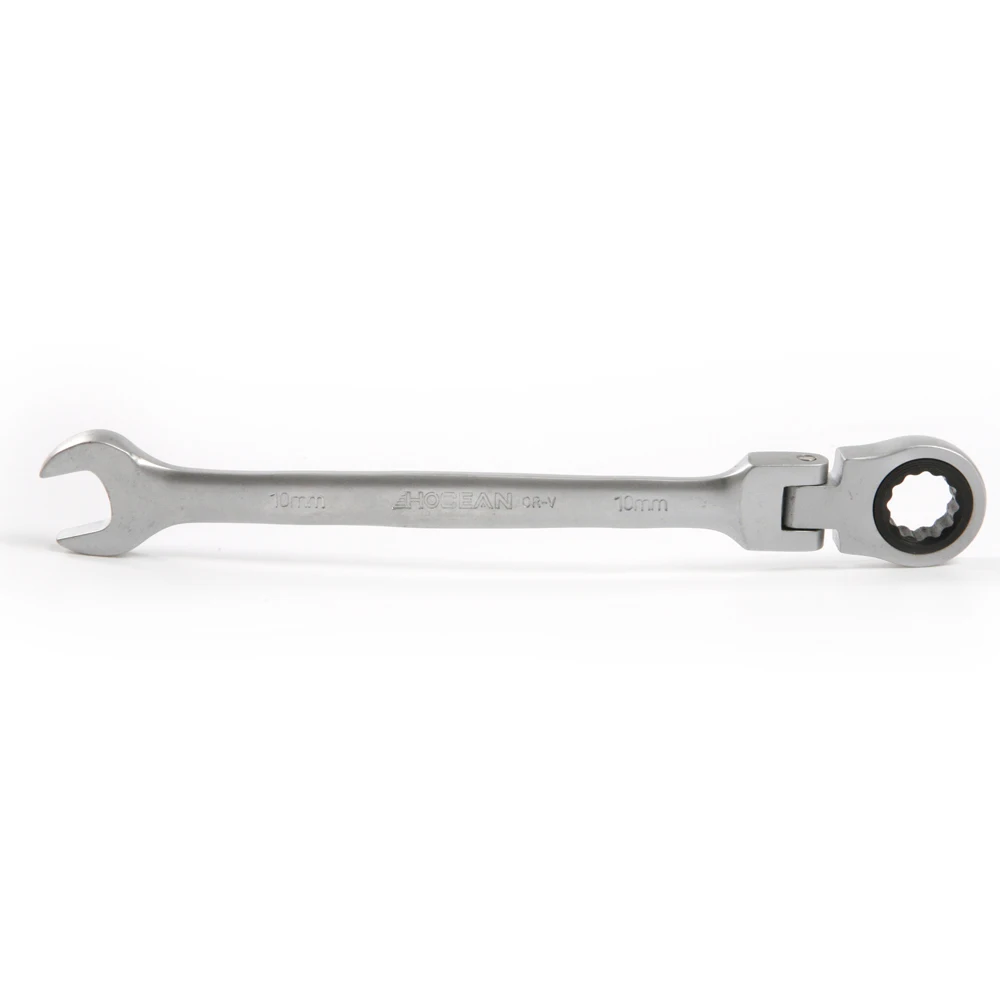 High Quality 1pc Fixed Head Ratcheting Spanner Wrench Hand Tool Ratchet