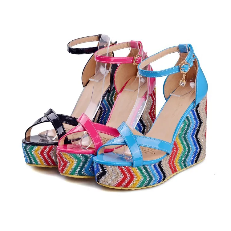 

2017 Sale Rushed 0-3cm Tenis Feminino Fashion Plus Size Shoes Women Sandals Sapato Feminino Summer Style Chaussure Femme T8742